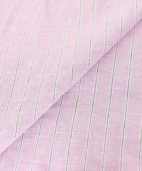 le.coeur blanc（ルクールブラン）の「《さらっとした着心地》コットン麻オーバーシャツ（シャツ/ブラウス・レディース・イエロー/サンドベージュ/モカ/ブルー系その他3/ピンク系その他2・38）」の16枚目の写真