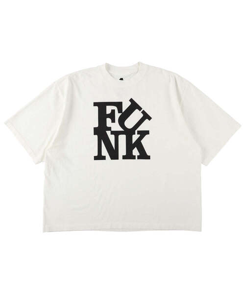 is-ness（イズネス）の「ISNESS MUSIC / イズネス ミュージック FUNK T-SHIRT（Tシャツ/カットソー・メンズ・ホワイト/チャコールグレー・LARGE/MEDIUM）」の9枚目の写真