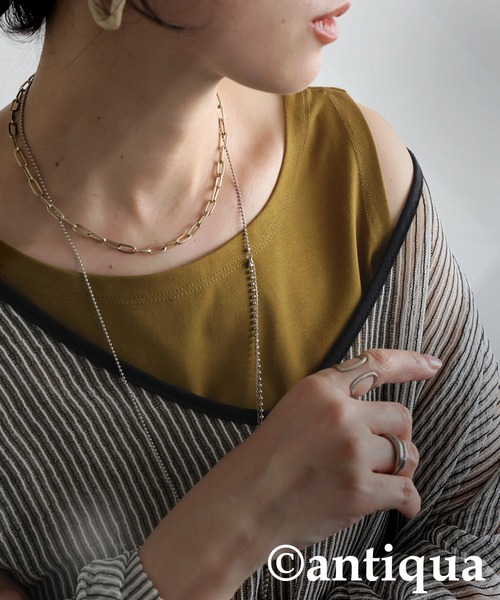 antiqua(アンティカ)の「接触冷感インナータンクトップ(タンクトップ・レディース・ホワイト/グリーン/モスグリーン/チャコールグレー/ブルー/ブラック/モスグリーン系2/グレー系その他/ブルー系その他/ホワイト系その他/ブラック系その他/グリーン系その他・P/R)」の10枚目の写真