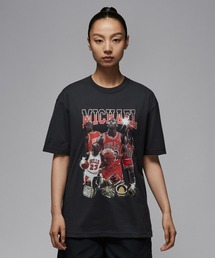JORDAN BRAND(W[_uh)̃W[_ EBY I[o[TCYh V[gX[u OtBbN TVc / Jordan Women's Oversized Short-Sleeve Graphic T-Shirt HJ0191-045 Off Noir(TVc/Jbg\[)