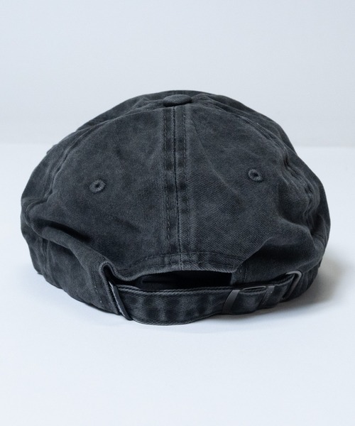 THRASHER(スラッシャー)の「【Y】〔THRASHER/スラッシャー〕ピグメント ワンポイントロゴ キャップ(キャップ・メンズ・ブラック/チャコールグレー/パープル・FREE)」の6枚目の写真