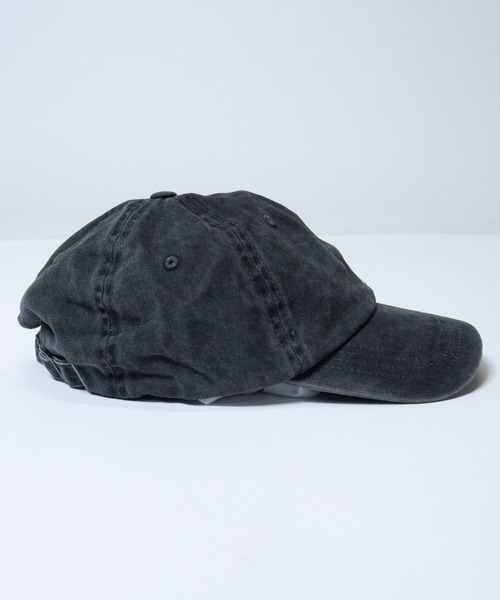 THRASHER(スラッシャー)の「【Y】〔THRASHER/スラッシャー〕ピグメント ワンポイントロゴ キャップ(キャップ・メンズ・ブラック/チャコールグレー/パープル・FREE)」の7枚目の写真