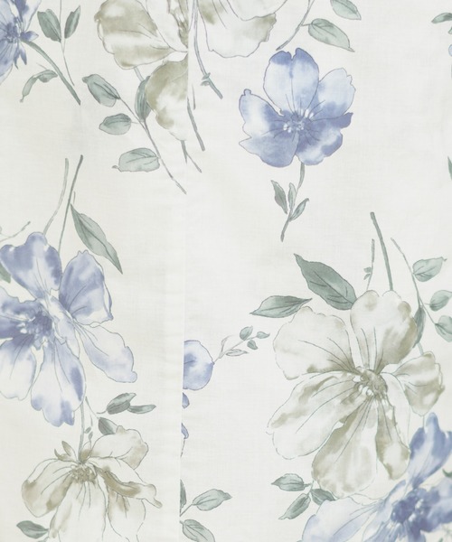 Rebloom（リブルーム Rebloom Reb loom）の「【下駄付き兵児帯ゆかた5点セット】浴衣・兵児帯・腰紐2本・下駄《夏宵浴衣》（浴衣・レディース・ブルー系1/ブルー系2/グレー系/ネイビー系/ブルー系3/ブラック系/ホワイト系1/ホワイト系2・FREE）」の11枚目の写真