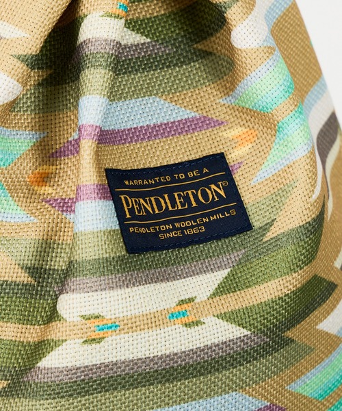 PENDLETON（ペンドルトン）の「【 PENDLETON / ペンドルトン 】SUMMER DRAW BAG / サマードローバッグ（ショルダーバッグ・メンズ・ベージュ/ブラウン/オフホワイト・FREE）」の8枚目の写真