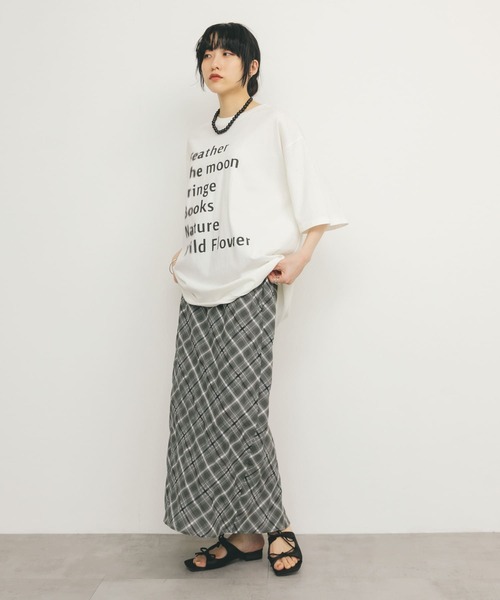 KBF（ケイビーエフ）の「シアーチェックIラインスカート（スカート・レディース・ブルー系その他/ベージュ系その他/グレー系その他・ONE）」の21枚目の写真