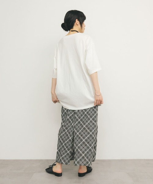 KBF（ケイビーエフ）の「シアーチェックIラインスカート（スカート・レディース・ブルー系その他/ベージュ系その他/グレー系その他・ONE）」の22枚目の写真