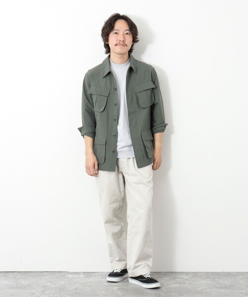 NOLLEY’S(ノーリーズ)の「《ビジカジ対応》セミシルケットスムース ボーダードレスTシャツ 25SS(Tシャツ/カットソー・メンズ・ホワイト系その他/ブラック系その他/ブラック・S/M/L/XL)」の18枚目の写真