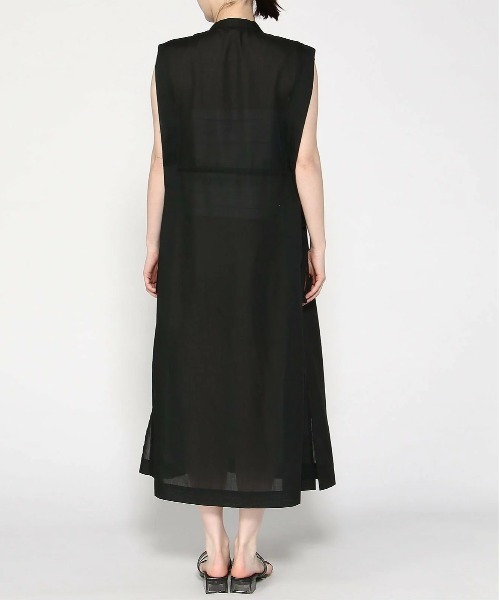 PREFERIR haremode 【美品】レース バンドカラーワンピース　M PREFERIR haremode 【美品】レース バンドカラーワンピース M