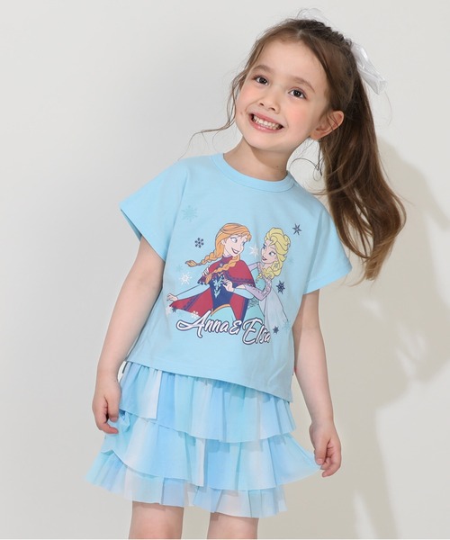 ディズニー プリンセス / Tシャツ×フリルショートパンツセット