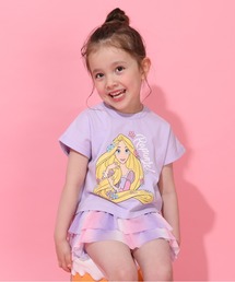 Disney（ディズニー）の「ディズニー プリンセス / Tシャツ×フリルショートパンツセット 0474K（アンサンブル・キッズ）」