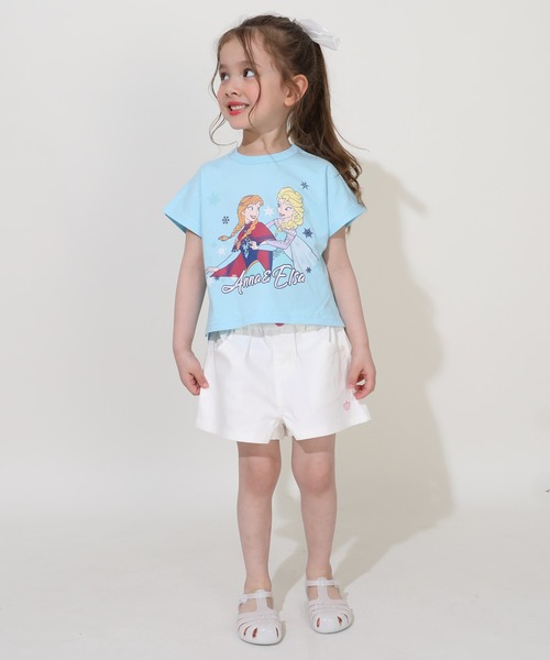 ディズニー プリンセス / Tシャツ×フリルショートパンツセット