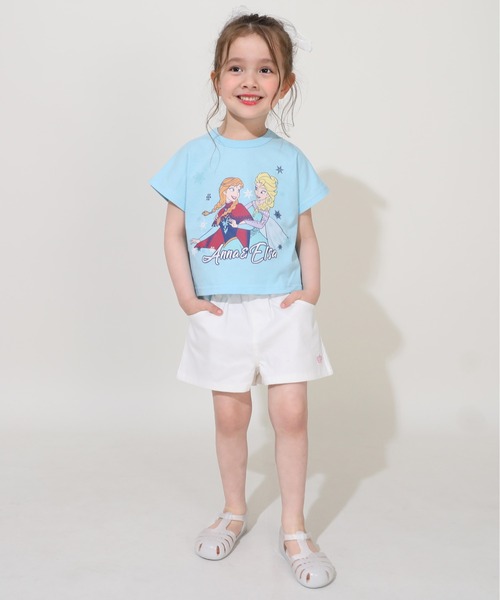 ディズニー プリンセス / Tシャツ×フリルショートパンツセット