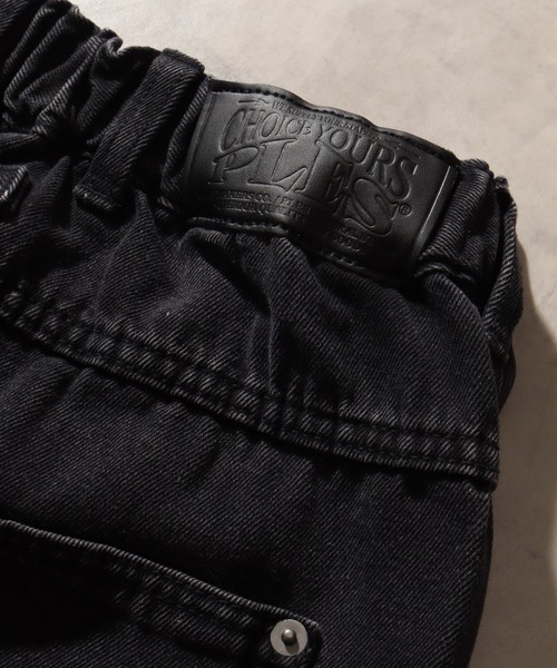 THE MARX RE CREATION(ザマルクスリクリエーション)の「【PLES MAKERS/プリーズメーカーズ】DOUBLE KNEE DAMAGE HALF PANTS / ダブルニー ダメージデニム ハーフパンツ(デニムパンツ・メンズ・ブラウン/ブルー/ブラック・L/M)」の12枚目の写真