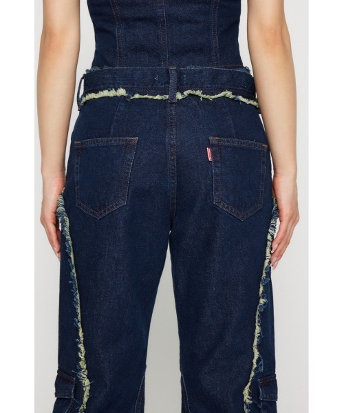 FRINGE LINE FLARE デニム　lagua gem FRINGE LINE FLARE デニム（デニムパンツ）｜LAGUA GEM