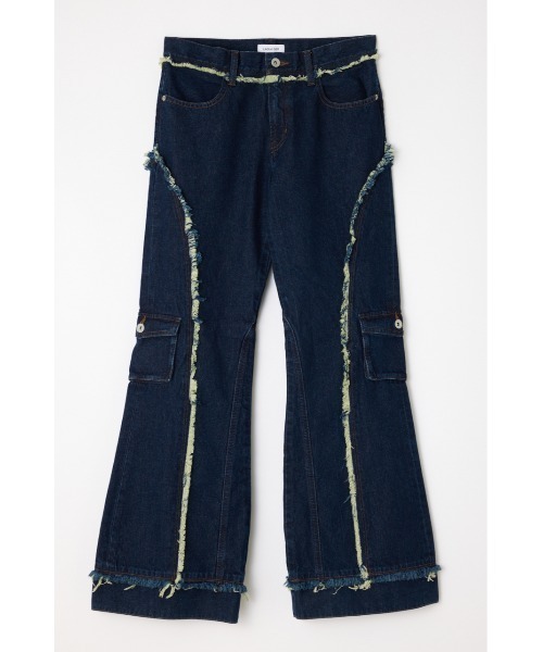 FRINGE LINE FLARE デニム FRINGE LINE FLARE デニム（デニムパンツ）｜LAGUA GEM