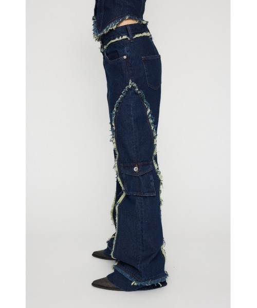 FRINGE LINE FLARE デニム FRINGE LINE FLARE デニム（デニムパンツ）｜LAGUA GEM