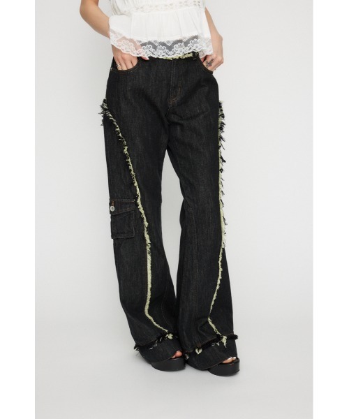 FRINGE LINE FLARE デニム FRINGE LINE FLARE デニム（デニムパンツ）｜LAGUA GEM