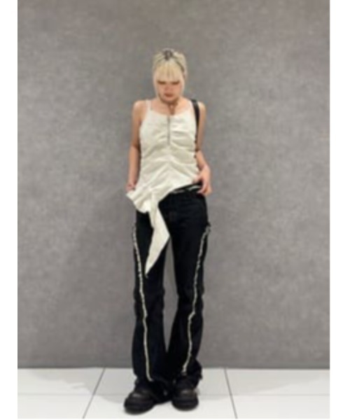 FRINGE LINE FLARE デニム FRINGE LINE FLARE デニム（デニムパンツ）｜LAGUA GEM