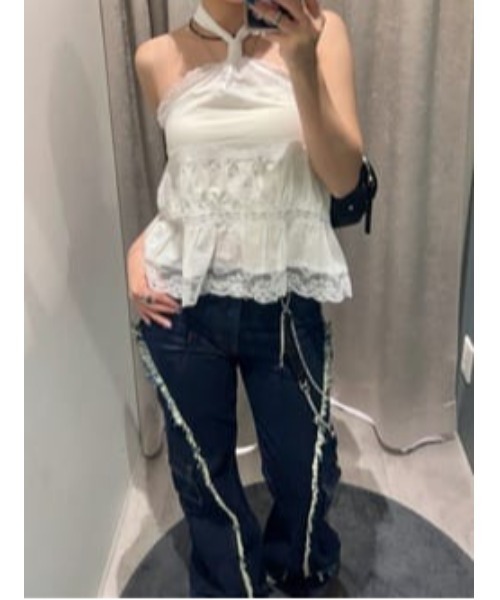FRINGE LINE FLARE デニム FRINGE LINE FLARE デニム（デニムパンツ）｜LAGUA GEM