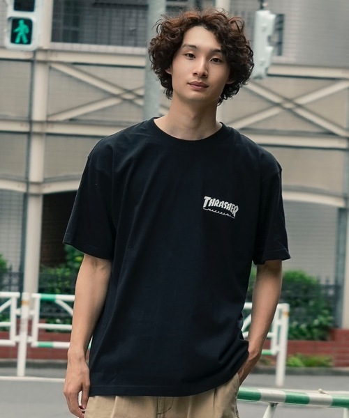 THRASHER（スラッシャー）の「COMICS S/S T-SHIRTS THRASHER スラッシャーブランドロゴバックプリントコミックTシャツ（Tシャツ/カットソー・メンズ・ブラック/ホワイト/サンドベージュ/セージグリーン・MEDIUM/LARGE/X-LARGE）」の21枚目の写真