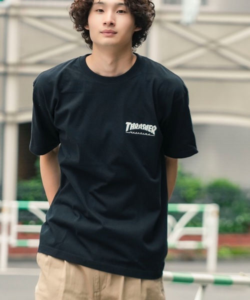 THRASHER（スラッシャー）の「COMICS S/S T-SHIRTS THRASHER スラッシャーブランドロゴバックプリントコミックTシャツ（Tシャツ/カットソー・メンズ・ブラック/ホワイト/サンドベージュ/セージグリーン・MEDIUM/LARGE/X-LARGE）」の20枚目の写真