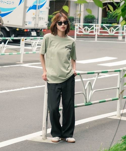 THRASHER（スラッシャー）の「COMICS S/S T-SHIRTS THRASHER スラッシャーブランドロゴバックプリントコミックTシャツ（Tシャツ/カットソー・メンズ・ブラック/ホワイト/サンドベージュ/セージグリーン・MEDIUM/LARGE/X-LARGE）」の10枚目の写真