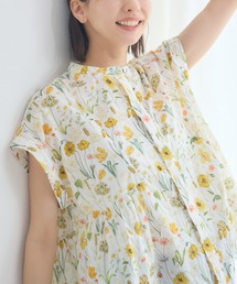 【KATHARINE ROSS】日本製 メドゥ・ミューズLIBERTYブラウス