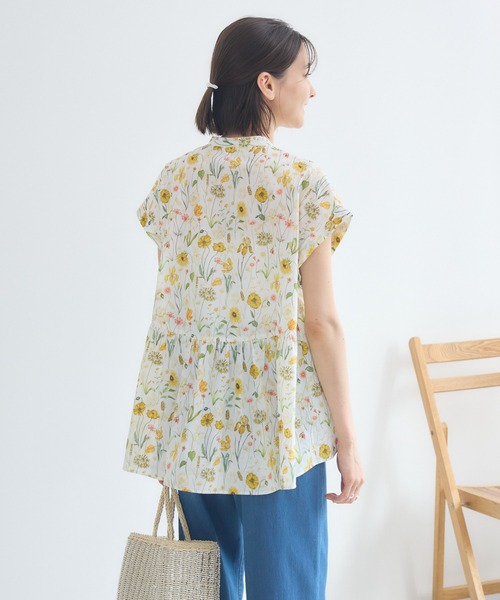 KATHARINE ROSS（キャサリンロス）の「【KATHARINE ROSS】日本製 メドゥ・ミューズLIBERTYブラウス（シャツ/ブラウス・レディース・イエロー/レッド/ブルー・MEDIUM）」の22枚目の写真