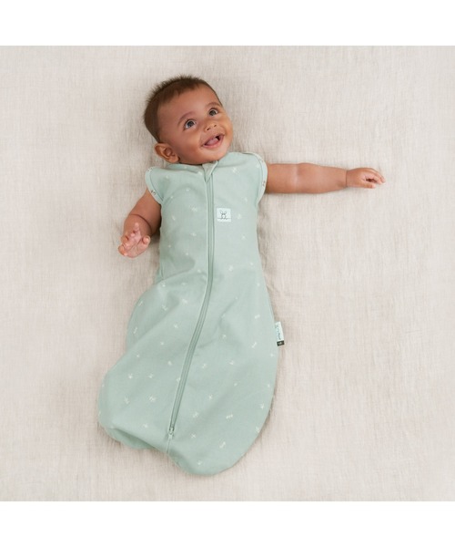 ergoPouch（エルゴポーチ）の「【ergoPouch】新生児～/ コクーン スワドルバッグ 0.2TOG おくるみ（おくるみ・キッズ・ライトグリーン/オートミール/セージグリーン/ベビーピンク/ライトブルー・3MONTH/6MONTH/12MONTH/NewBorn）」の14枚目の写真
