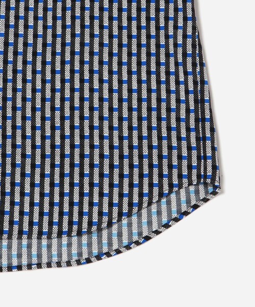 Saturdays NYC(サタデーズ ニューヨークシティ )の「Bruce Broken Stripe SS Shirt(シャツ/ブラウス・メンズ・ネイビー/レッド・L/M/S/XL)」の15枚目の写真