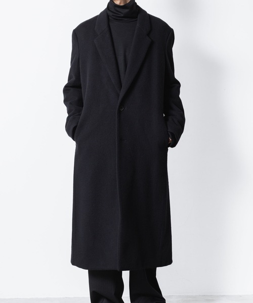 ATTACHMENT(アタッチメント)の「ウールシャギー パディング チェスターコート / WOOL SHAGGY PADDING CHESTER COAT(チェスターコート・メンズ・キャメル/ブラック・2/1/3)」の17枚目の写真