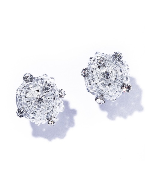 IRIS 47】kaleid crystal earring/カレイド クリスタル