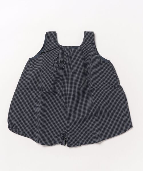 aimoha（アイモハ）の「【aimoha-KIDS-】ギャザー入りバルーンロンパース (SS)（つなぎ/オールインワン・キッズ・ライトブルー/ネイビー・90/100/110/120/80/130）」の12枚目の写真
