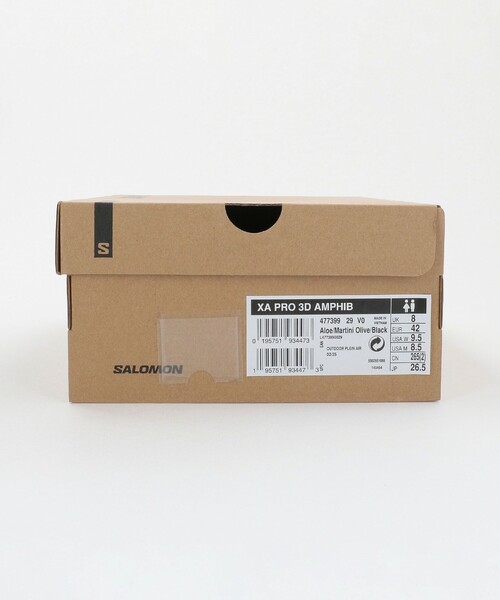 SALOMON（サロモン）の「＜Salomon＞ XA PRO 3D AMPHIB/スニーカー（スニーカー・メンズ・ブラック/オリーブ・28.5cm/28cm/26.5cm/27.5cm/27cm）」の9枚目の写真