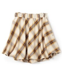 pom ponette junior | 【AMI】チェックバルーンスカート×インナーパンツセット(スカート)
