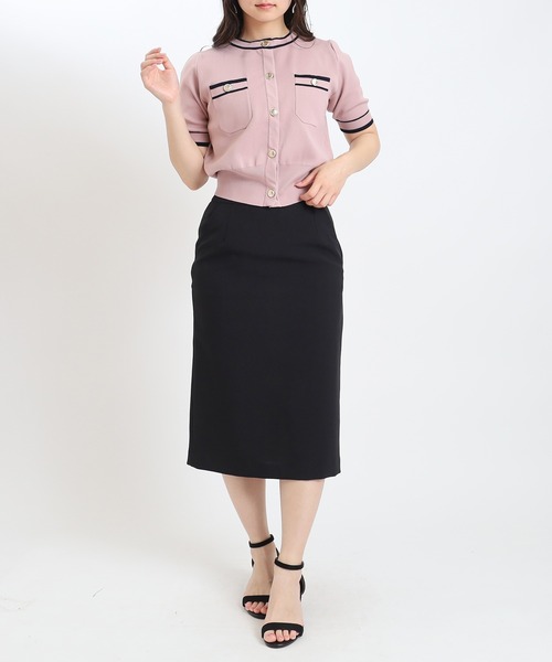 ★Karen Millen★ポケットディテールテーラードペンシルスカート スラントポケットタイトスカート（スカート）｜TRUDEA
