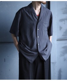 PORT BY ARK | PORT BY ARK / ポートバイアーク：Open Collar S/S Shirt：PO17-SH002[COR](シャツ/ブラウス)