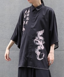 REZEN | 昇龍プリント半袖シャツ(シャツ/ブラウス)