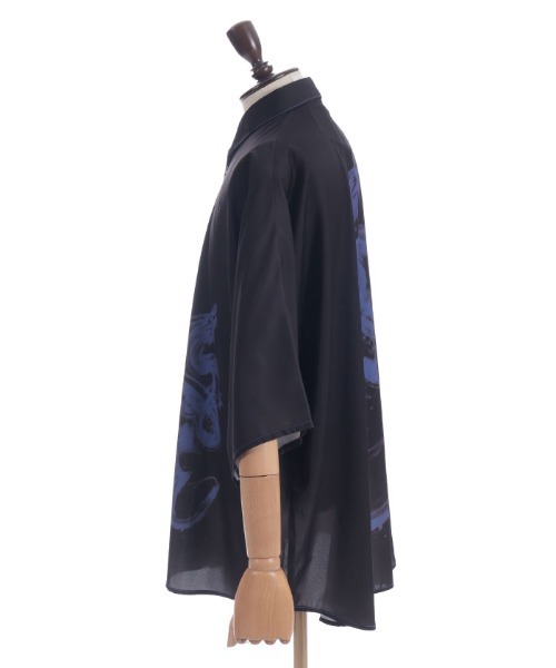 REZEN（リゼン）の「昇龍プリント半袖シャツ（シャツ/ブラウス・メンズ・レッドパープル/ローズ/ブラック・LARGE/MEDIUM）」の19枚目の写真