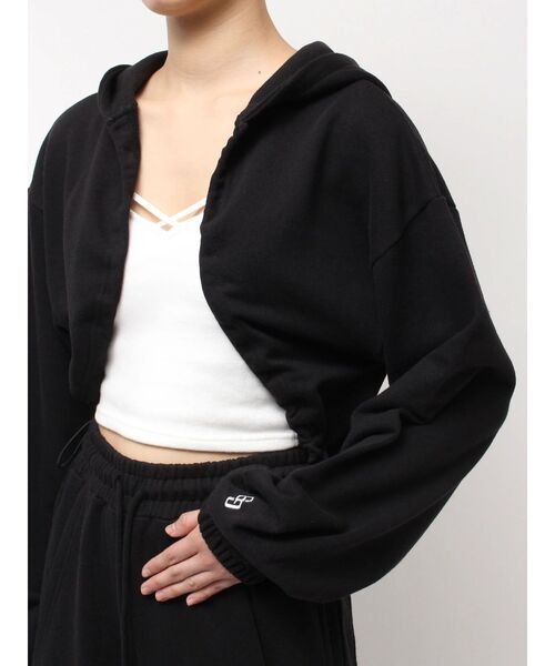 【新品】パーカー ジュリエット様♡ JUNRED(ジュンレッド) / ジップショートパーカー (トップス