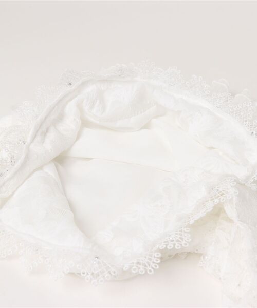 UP START（アップスタート）の「【LAMPOON】総レースショルダーバッグ（ショルダーバッグ・レディース・ホワイト・FREE）」の8枚目の写真