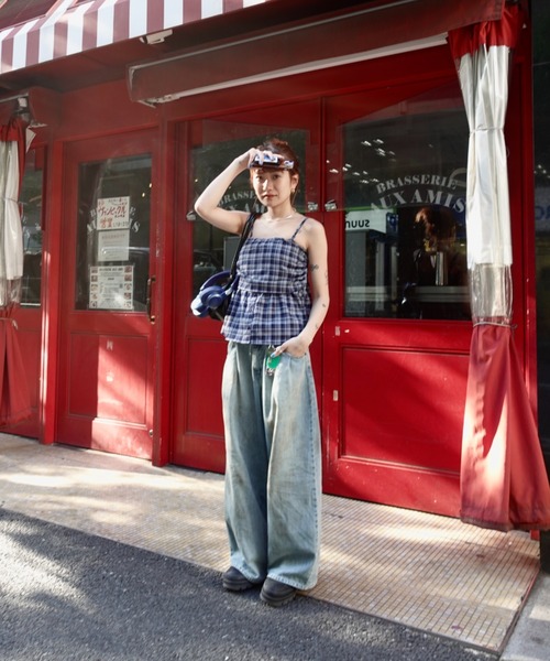 TEEN BOOP（ティーンブープ）の「Vintageウォッシュデニム（デニムパンツ・レディース・ブルー・SMALL/MEDIUM）」の5枚目の写真