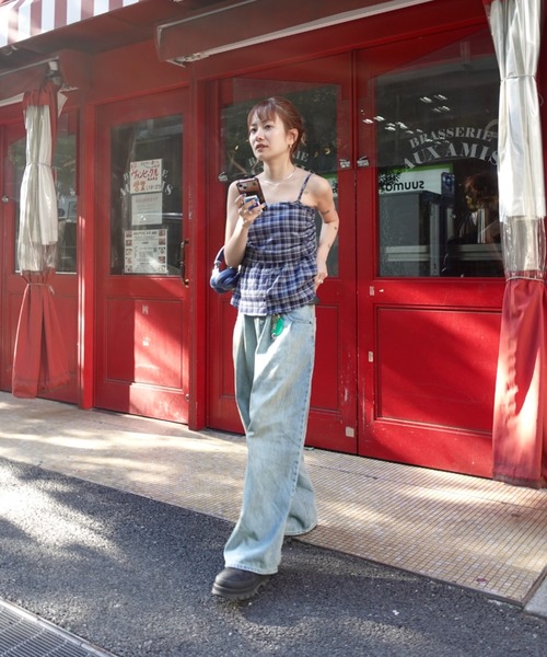 TEEN BOOP ウエストマークルーズデニム ブルー ここみ様【teen boop