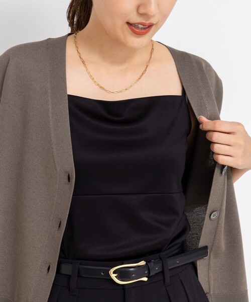 アジャスター付サテンスムースキャミ（キャミソール）｜NOLLEY'S Sophi