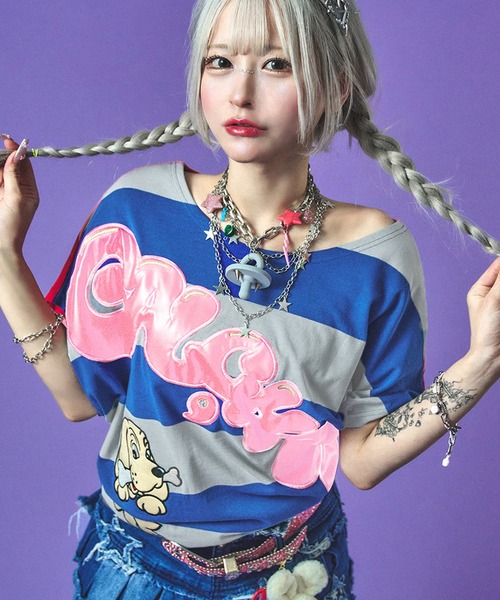 GALFY/ガルフィー　2WAYボーダー セール】【GALFY/ガルフィー】ウェイウェイ2WAYボーダー（T
