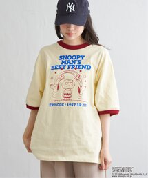 PEANUTS ピーナッツ SNOOPY スヌーピー TP ベストフレンドリンガーT