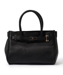 極美品✨シータパランティカ　シボ革　黒×ゴールド　ハンドバッグ お待たせ致しました！》SITAシボ革バッグ追加販売開始！｜L