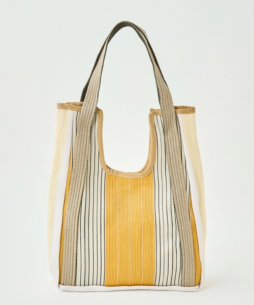 LA MARINE FRANCAISE(マリン フランセーズ)の「【Babachic Bags】hole(トートバッグ・レディース・ベージュ/ブラウン・FREE)」の2枚目の写真