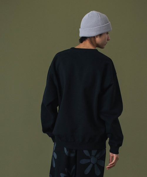 XLARGE（エクストララージ）の「【販売終了】OLD OG CREWNECK SWEATSHIRT（スウェット・メンズ・ブラック/パープル/ブラウン/アッシュ・S/M/L/XL/XXL）」の18枚目の写真