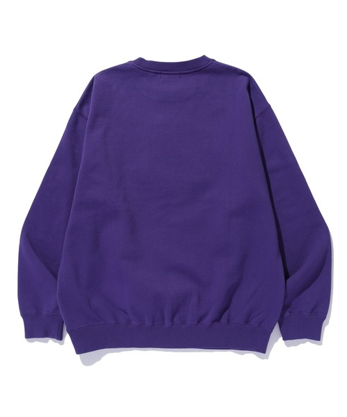 XLARGE（エクストララージ）の「【販売終了】OLD OG CREWNECK SWEATSHIRT（スウェット・メンズ・ブラック/パープル/ブラウン/アッシュ・S/M/L/XL/XXL）」の9枚目の写真